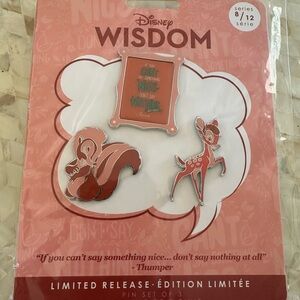 Disney Wisdom Pin Set Bambi